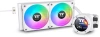 Система водяного охлаждения Thermaltake TH240 V2 Ultra EX Snow ARGB Soc-AM5/AM4/1200/1700/1851 белый 4-pin 28.5dB Al+Cu LCD Ret (CL-W425-PL12SW-A)