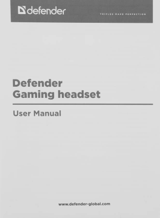 Наушники с микрофоном Defender Warhead G-120 оранжевый/черный 2м накладные оголовье (64099)