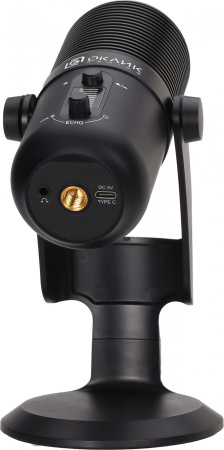 Микрофон проводной Оклик SM-400G 2м черный