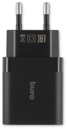 Сетевое зар./устр. Buro BUWE1 10.5W 2.1A 2xUSB универсальное черный (BUWE10S200BK)