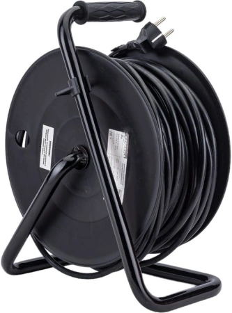 Удлинитель силовой IEK УК50 (WKP20-16-04-50-G) 3x1.5кв.мм 4розет. 50м ПВС 16A катушка