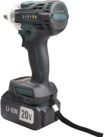 Гайковерт Zitrek Crusher 20 аккум. патрон:квад.1/2" (085-1022)