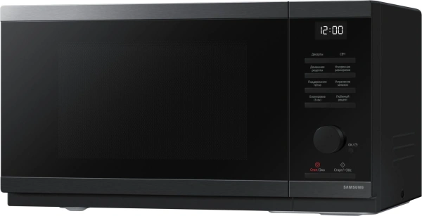 Микроволновая Печь Samsung MS23DG4504AGBW 23л. 800Вт черная сталь