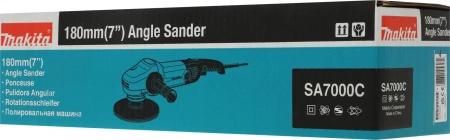 Полировальная машина Makita SA7000C 1600Вт 4000об/мин рез.шпин.:M14 d=180мм