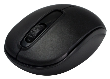 Мышь Оклик 505MW черный оптическая (1000dpi) беспроводная USB для ноутбука (3but)