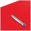 Папка на 2-х кольцах Buro -ECB413/2RRED A4 пластик 0.5мм красный