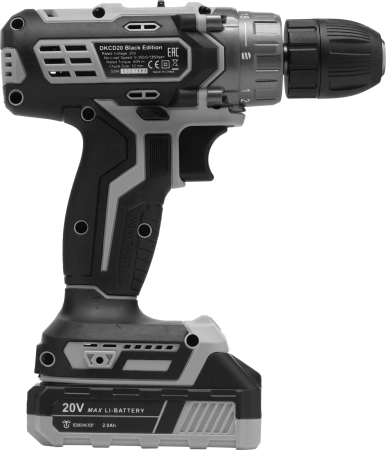 Дрель-шуруповерт Deko DKCD20 аккум. патрон:быстрозажимной (кейс в комплекте) (063-4050)