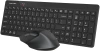Клавиатура + мышь A4Tech Fstyler FG2400 Air2 клав:черный мышь:черный USB беспроводная slim (FG2400 A