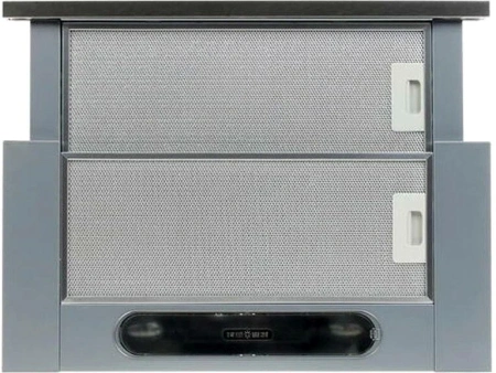 Вытяжка встраиваемая Jet Air Aurora LX/GRX/F/60 серебристый управление: кнопочное (1 мотор)