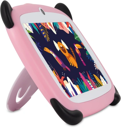 Планшет Digma Kids A7 SC9863A (1.6) 8C RAM2Gb ROM32Gb 7" IPS 1024x600 4G 1Sim Android 11.0 Go розовый 2Mpix 0.3Mpix BT WiFi microSD 128Gb 2800mAh