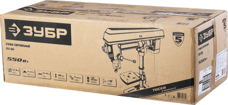Станок радиально-сверлильный Зубр Мастер ЗСС-550 550W