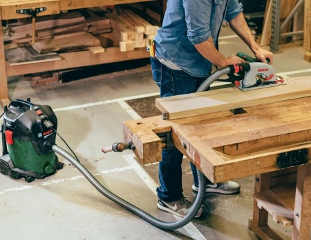 Циркулярная пила (дисковая) Bosch PKS 55 A 1200Вт (ручная) D диска.:160мм (0603501020)