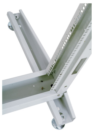 Стойка однорамная ЦМО СТК-33 33U 600ммX600мм направл.под закл.гайки 180кг серый