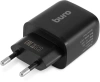 Сетевое зар./устр. Buro BUWG1 18W 3A (QC) USB-A универсальное черный (BUWG18P100BK)