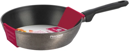 Сковорода Rondell Posh RDA-1476 круглая 26см покрытие: Xylan Plus ручка несъемная (без крышки) бронзовый