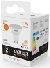 Лампа светодиодная Gauss Elementary 13611 11Вт цок.:GU10 софит 180B 3000K св.свеч.бел.теп. (упак.:1шт)