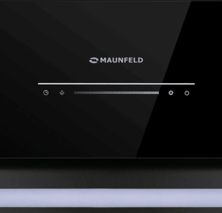 Вытяжка встраиваемая Maunfeld Nebula 60 черный/стекло управление: ползунковое (1 мотор)