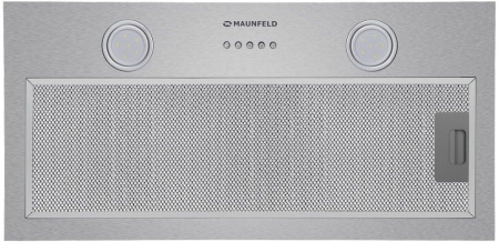 Вытяжка встраиваемая Maunfeld THAMES 601PM нержавеющая сталь управление: кнопочное (1 мотор)