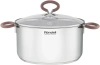 Кастрюля Rondell Etery RDS-1600 5.1л. d=24см (с крышкой) стальной