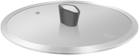 Крышка Rondell Stolz RDA-1784 d=24см крыш.прозрачный руч.черная