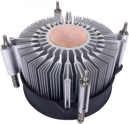 Устройство охлаждения(кулер) Digma D-CPC110-PWM3 92x92x25mm Soc-1200/1150/1151/1155 черный 4-pin 25dB Al+Cu 110W 350gr Ret