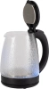 Чайник электрический Vitek VT-7003 1.7л. 2200Вт черный корпус: стекло