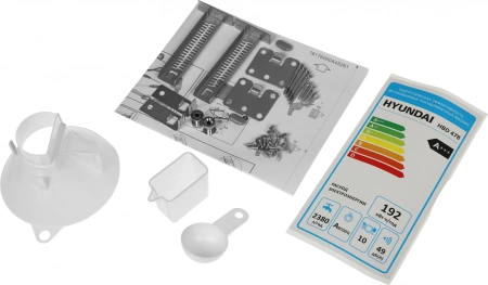 Посудомоечная машина встраив. Hyundai HBD 478 2100Вт узкая серебристый