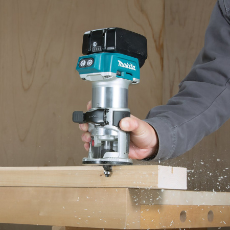 Фрезер Makita DRT50ZJX2 30000об/мин макс.ход:40мм