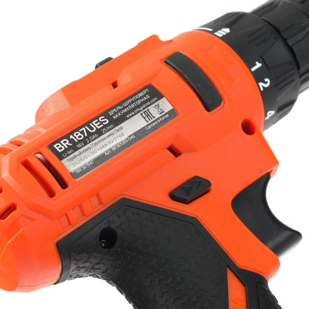 Дрель-шуруповерт Patriot BR 187UES аккум. патрон:быстрозажимной (кейс в комплекте) (180301547)