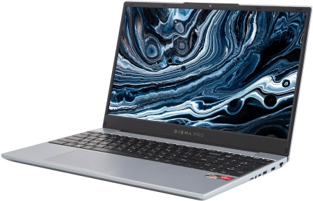 Ноутбук Digma Pro Breve Ryzen 5 Pro 5675U 8Gb SSD512Gb AMD Radeon 15.6" IPS FHD (1920x1080) Windows 11 Professional silver WiFi BT Cam 4500mAh (DN15R5-8DXW06)