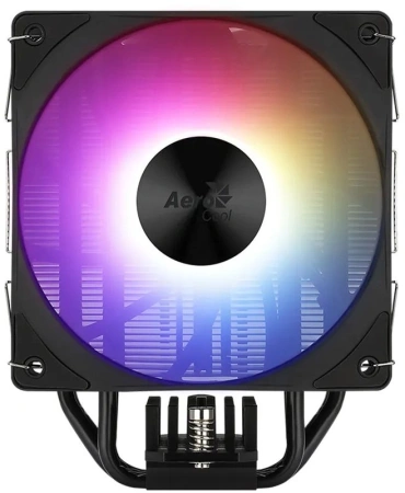 Устройство охлаждения(кулер) Aerocool Rime 4 ARGB PWM 4P Soc-AM5/AM4/1151/1200/2066/1700 4-pin 17-34