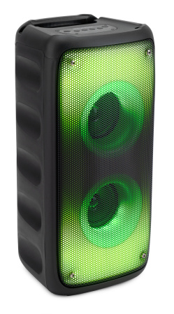 Минисистема Hyundai H-MC1230 черный 40Вт FM USB BT micro SD