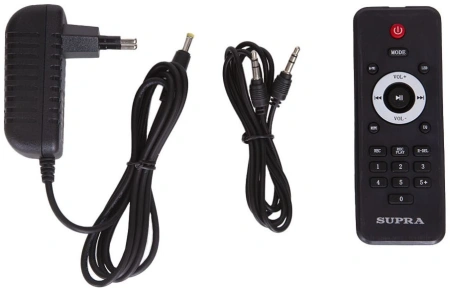 Минисистема Supra SMB-820 черный 70Вт FM USB BT micro SD