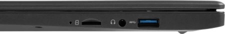 Ноутбук Gateway Ultra Slim 14 Ryzen 5 3500U 8Gb SSD256Gb AMD Radeon Vega 8 14.1" IPS FHD (1920x1080) Windows 11 Home black WiFi BT Cam (GWNR51416-BK)