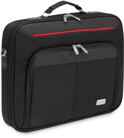 Сумка для ноутбука 15.6" PC Pet 600D черный/красный синтетика (PCP-A3015BK)