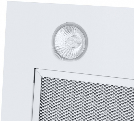 Вытяжка встраиваемая Maunfeld Crosby Singl 60 белый управление: кнопочное (1 мотор)