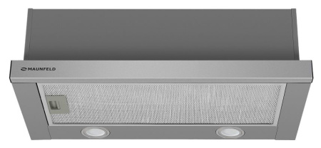 Вытяжка встраиваемая Maunfeld VS Light 50 нержавеющая сталь управление: кулисные переключатели (1 мотор)