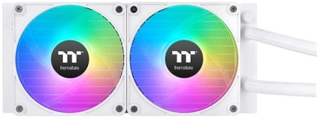 Система водяного охлаждения Thermaltake TH280 V2 Ultra EX Snow ARGB Soc-AM5/AM4/1200/1700/1851 белый 4-pin 30.7dB Al+Cu LCD Ret (CL-W427-PL14SW-A)