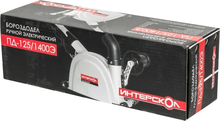 Штроборез Интерскол ПД-125/1400Э 9500об/мин 1400W серый