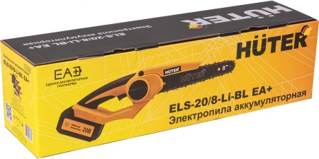 Электрическая цепная пила Huter ELS ELS-20/8-Li-BL дл.шины:8" (20cm) 1аккум. 4Ач ЗУ (70/10/41)