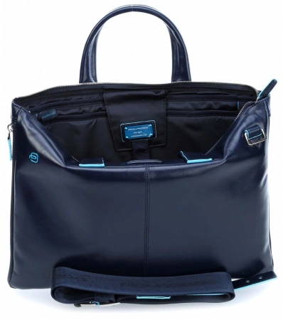 Сумка для ноутбука Piquadro Blue Square CA4021B2/BLU2 синий натур.кожа