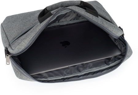Сумка для ноутбука 14.5" PC Pet PCP14A2GY серый/черный полиэстер
