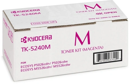 Картридж лазерный Kyocera TK-5240M 1T02R7BNL0 пурпурный (3000стр.) для Kyocera P5026cdn/cdw M5526cdn/cdw