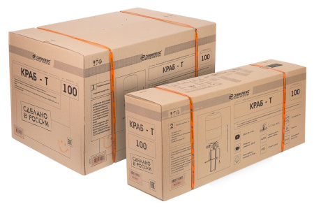 Комплект автоматизации Джилекс КРАБ-Т 100 1" (в комп.:10 предметов) голубой черный (9092)