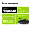 Картридж лазерный Cactus 136A CS-W1360A W1360A черный (1150стр.) для HP LaserJet M211d/209/233/234