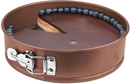 Форма для выпечки Rondell Kortado RDF-1058 кругл. d=24см сталь коричневый