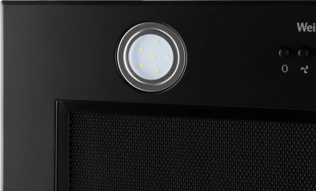 Вытяжка встраиваемая Weissgauff Dubhe 60 PB BL черный управление: кнопочное (1 мотор)