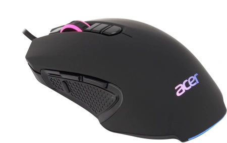 Мышь Acer OMW160 черный оптическая (6400dpi) USB (8but)