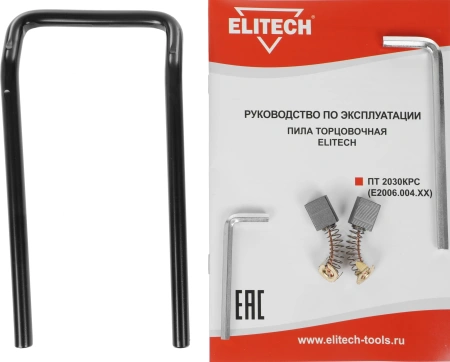 Торцовочная пила Elitech ПТ 2030КРС 2000Вт 4800об/мин d=305мм