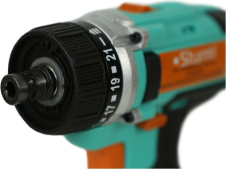 Шуруповерт Sturm! CD3618T аккум. патрон:быстрозажимной (кейс в комплекте)